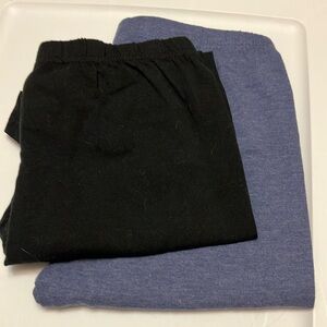 NWT Limited Too 3 pack leggings black, blue, grey Girls size 12